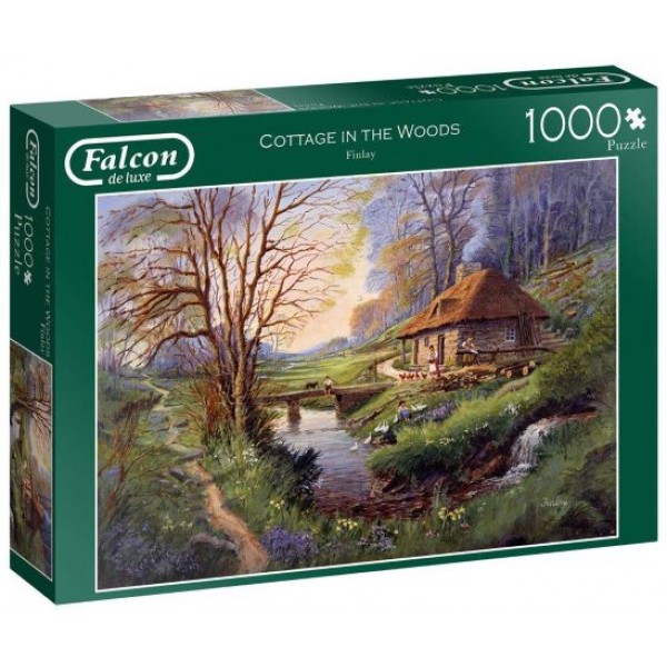 Domek w lesie, Finlay  (1000el.) - Sklep Art Puzzle
